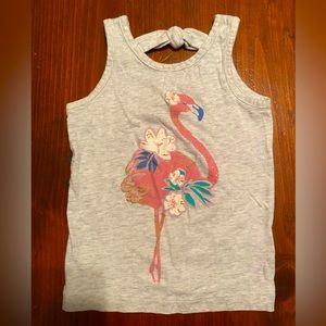 Flamingo Tank Top - Size 2T